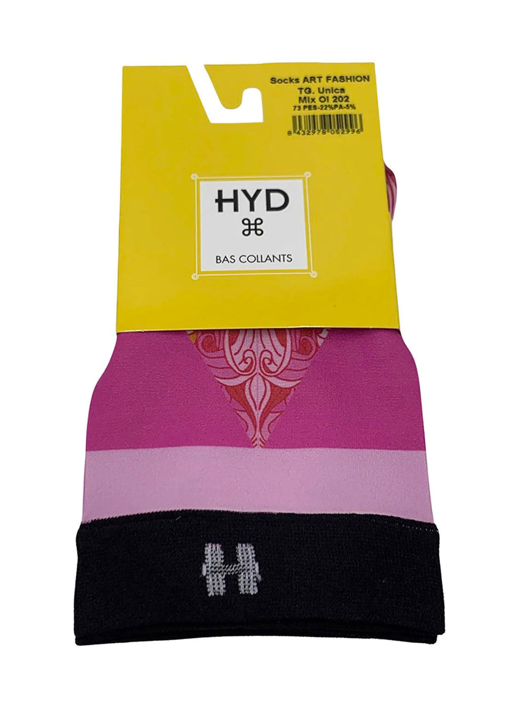 Șosete lungi damă HYD Art Fashion – Design artistic imprimat prin sublimare, 20 DEN