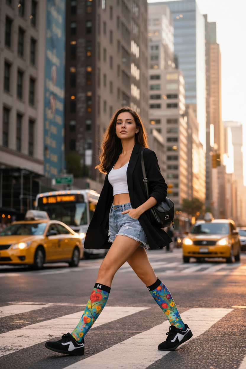 Șosete Dama lungi fashion festival HYD